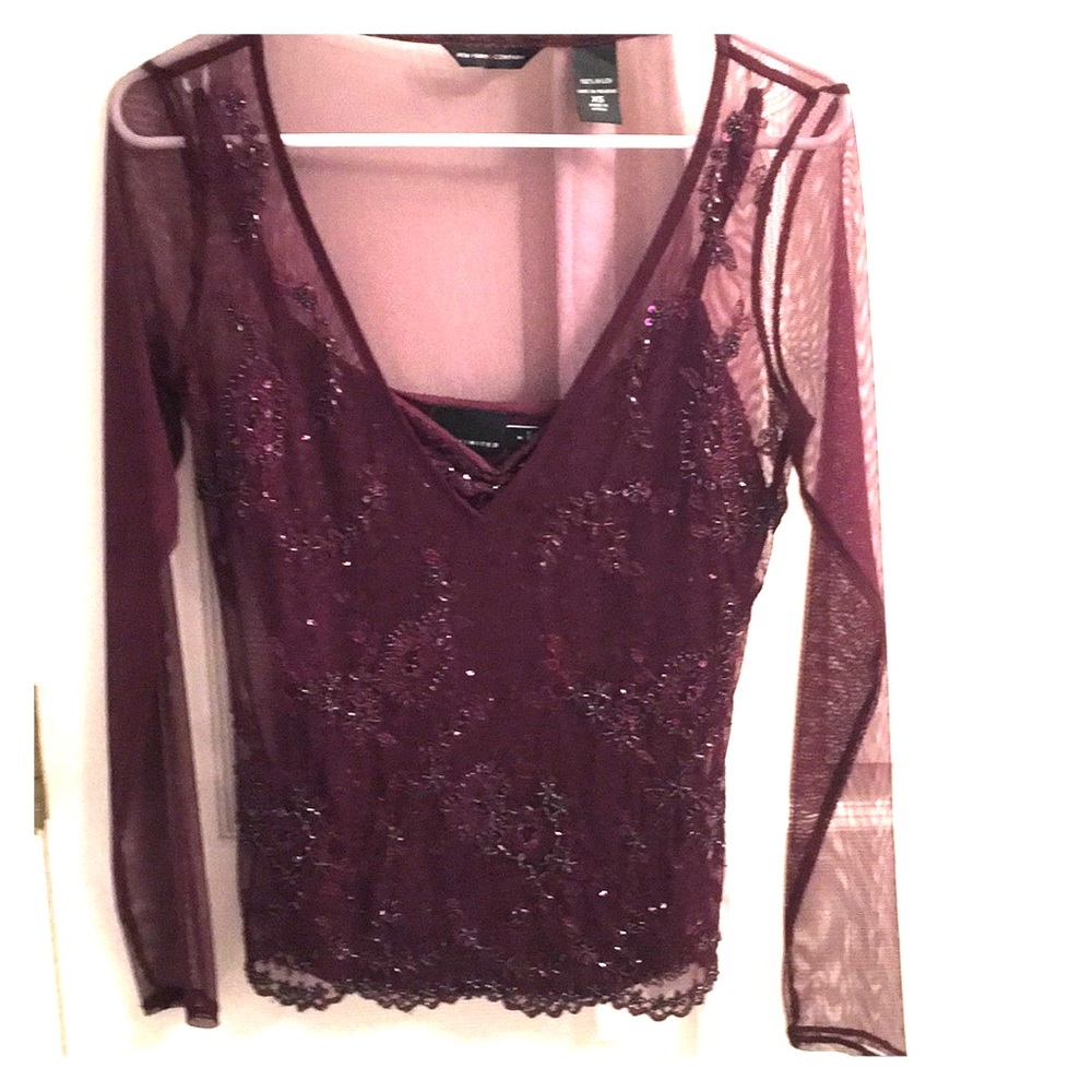 Two tops bought as a set for one function. Worn 1x
